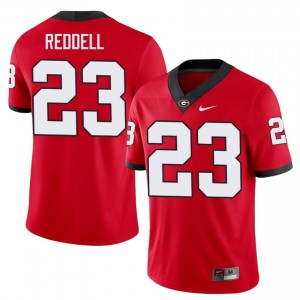 Red #23 Jaden Reddell Men Stitched Jersey | UGA Bulldogs Pro-Grade College Football Edition 99095600