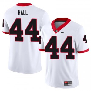 Jordan Hall #44 White Men Embroidery Jersey | Premium Dawgs NCAA Football Gear 16520948