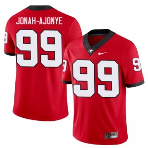 Red #99 Joseph Jonah-Ajonye Men Sewn Jersey | UGA Bulldogs Classic College Football Edition 43076864
