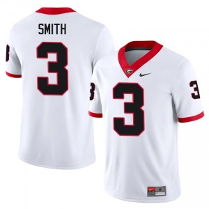 Roquan Smith #3 White Men Stitched Jersey | Gameday Dawgs NCAA Football Gear 39586940