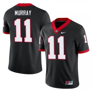 Georgia Bulldogs Aaron Murray #11 Black Men Player Jersey | Essential Stitched Football Uniform 95791683