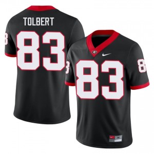Georgia Bulldogs Brody Tolbert #83 Black Men Player Jersey | Classic Stitched Football Uniform 58624785