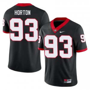 Georgia Carter Horton #93 Black Men Player Jersey | Limited Embroidery Football Uniform 99075381
