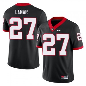 Dawgs Jae Lamar #27 Black Men Player Jersey | Iconic Embroidery Football Uniform 88835768