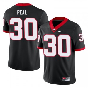 Georgia Nick Peal #30 Black Men Player Jersey | Gameday Stitch Football Uniform 42714564