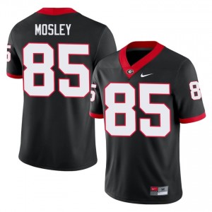 UGA Ryan Mosley #85 Black Men Player Jersey | Durable Embroidery Football Uniform 36346452