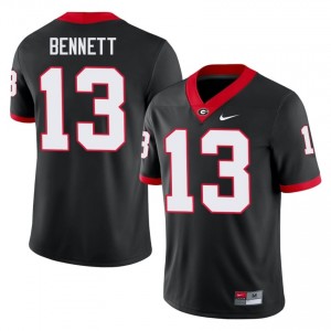 Georgia Bulldogs Stetson Bennett #13 Black Men Player Jersey | Embroidery Football Uniform 32251248