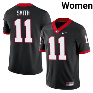 Arian Smith #11 Black Women Stitch Jersey | Classic Georgia Bulldogs Player Football Gear 28358352