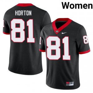 Josh Horton #81 Black Women Stitched Jersey | Fresh Dawgs Player Football Gear 16598481