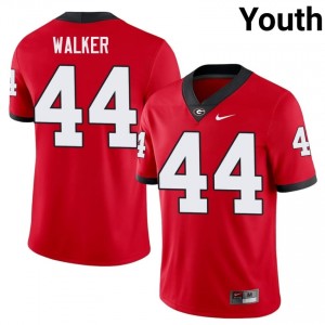 Travon Walker #44 Red Youth Sewn Jersey | Elite Dawgs College Football Gear 79760896