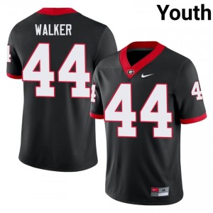 Black #44 Travon Walker Youth Stitched Jersey | UGA Bulldogs Gameday Player Football Edition 74006262